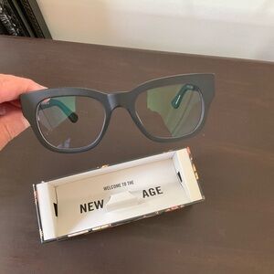 Caddis Miklos Matte Black Reading Glasses 0.00 NEW